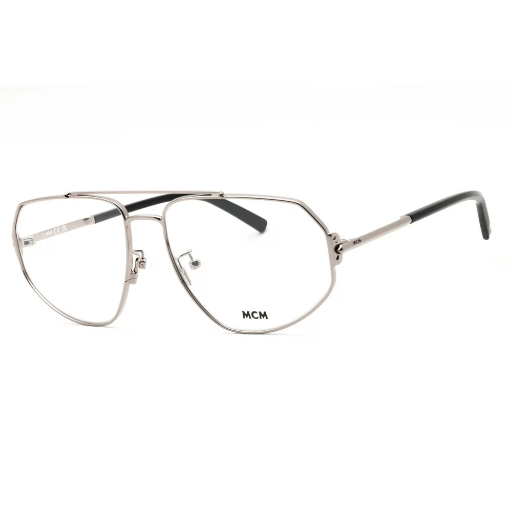NWT MCM MW5014-H Light Ruthenium Oval 58mm Eyeglasses